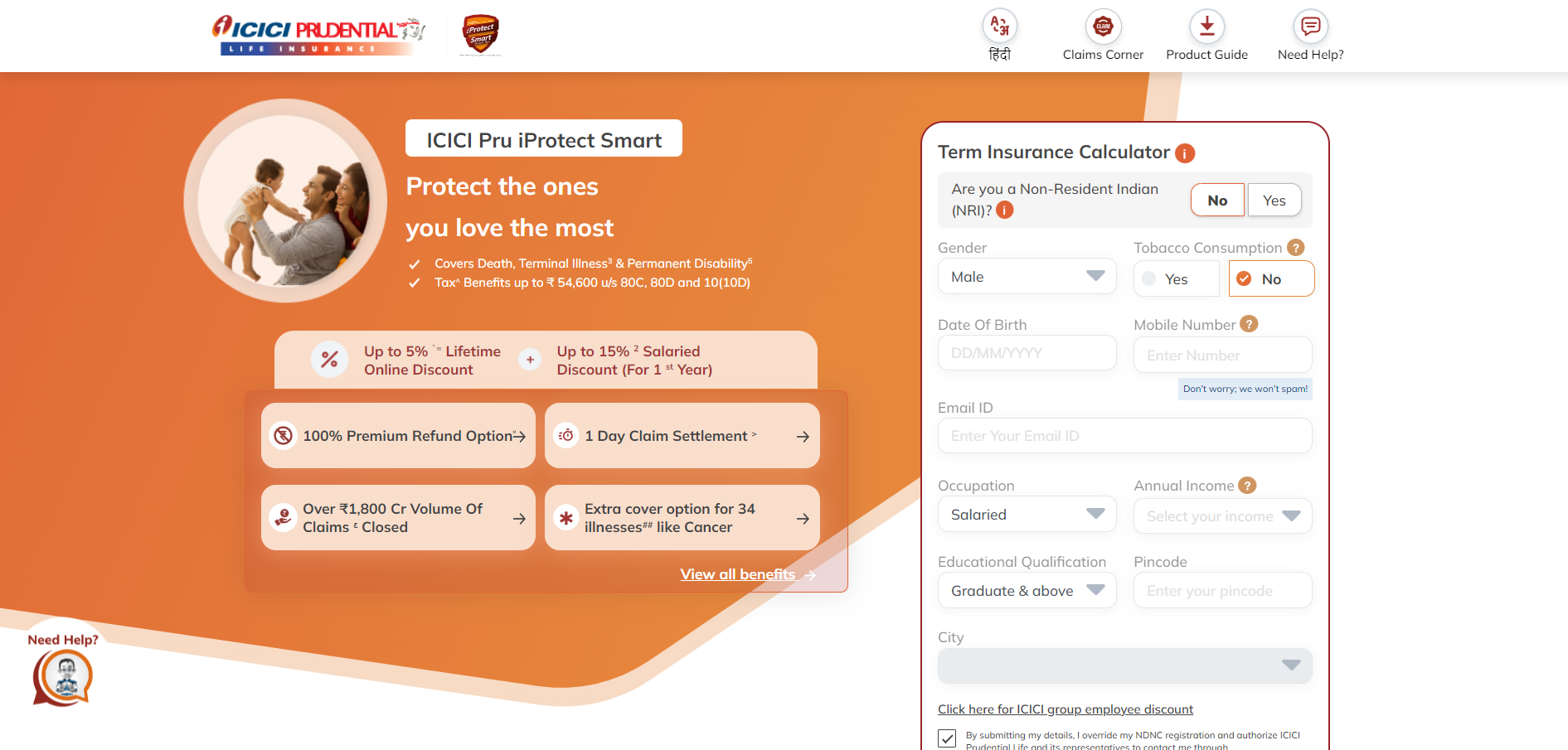 ICICI Pru iProtect Smart